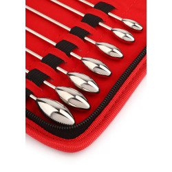 Mr. Steel Pack 13 Tiges d'urètre Ovalund Bud 26 cm - Diamètres 2 à 14mm